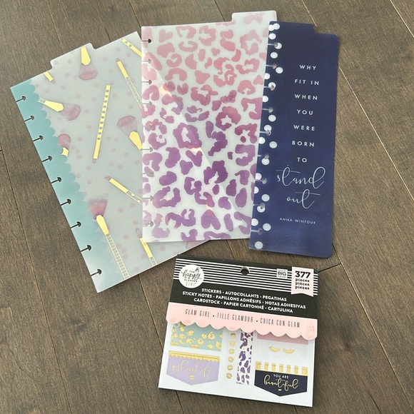 HAPPY PLANNER Glam Girl Planner Bundle, Sticker Books, Dashboards Stationery Kit - Picture 4 of 17